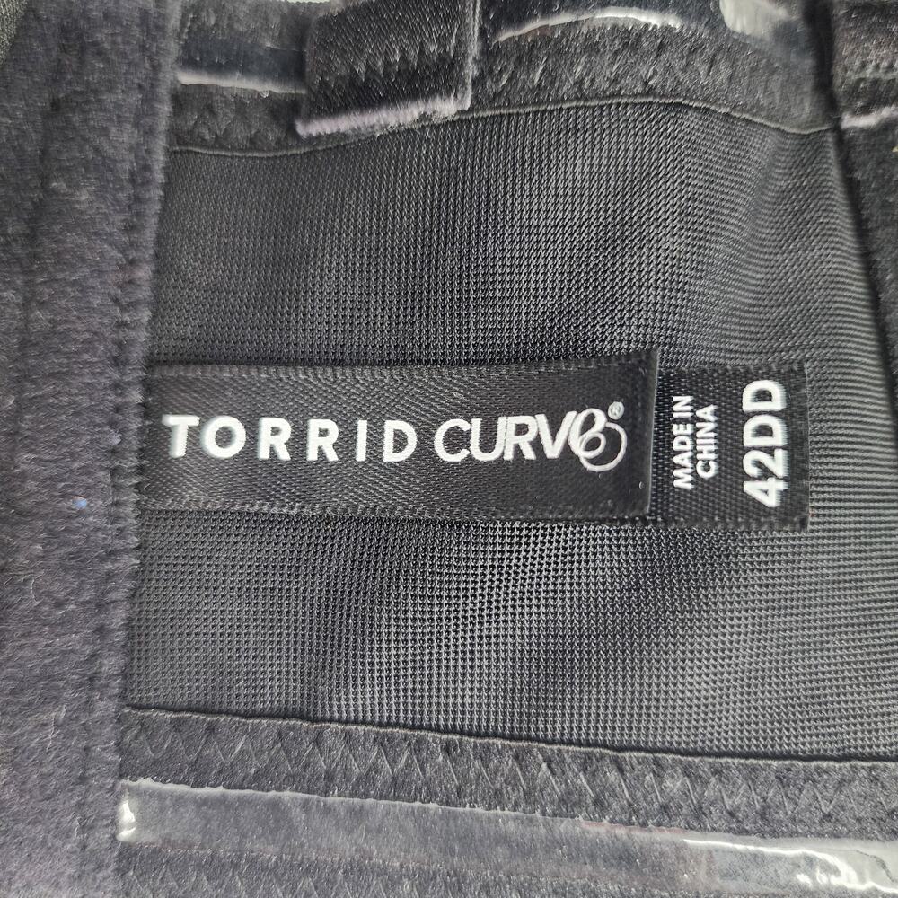 Torrid Black Bombshell Everyday Underwire Straple… - image 4